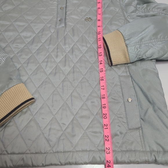 Elegance Paris Sports quilted silver pullover - Picture 5 of 12